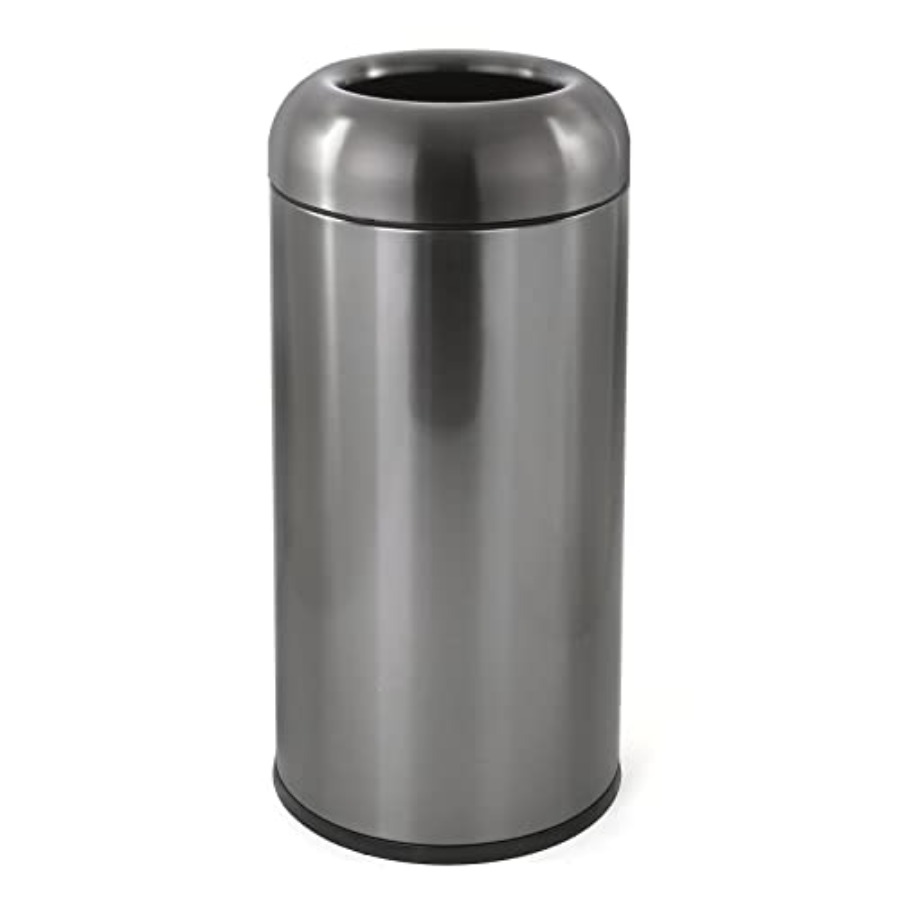 Commercial Kitchen Garbage Can - Outdoor Stainless Steel Trash Can with