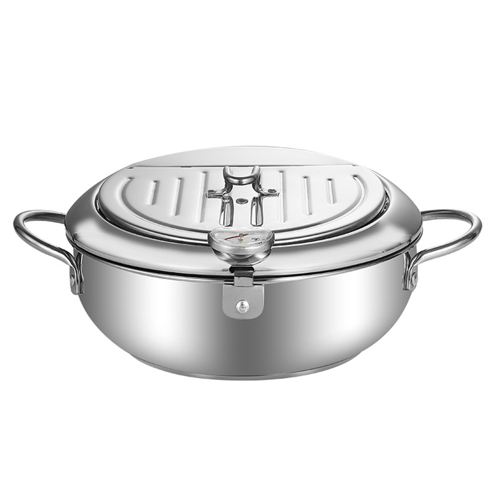 Commercial Kitchen Appliances - 20cm 24cm SUS304 Stainless Steel Tempura