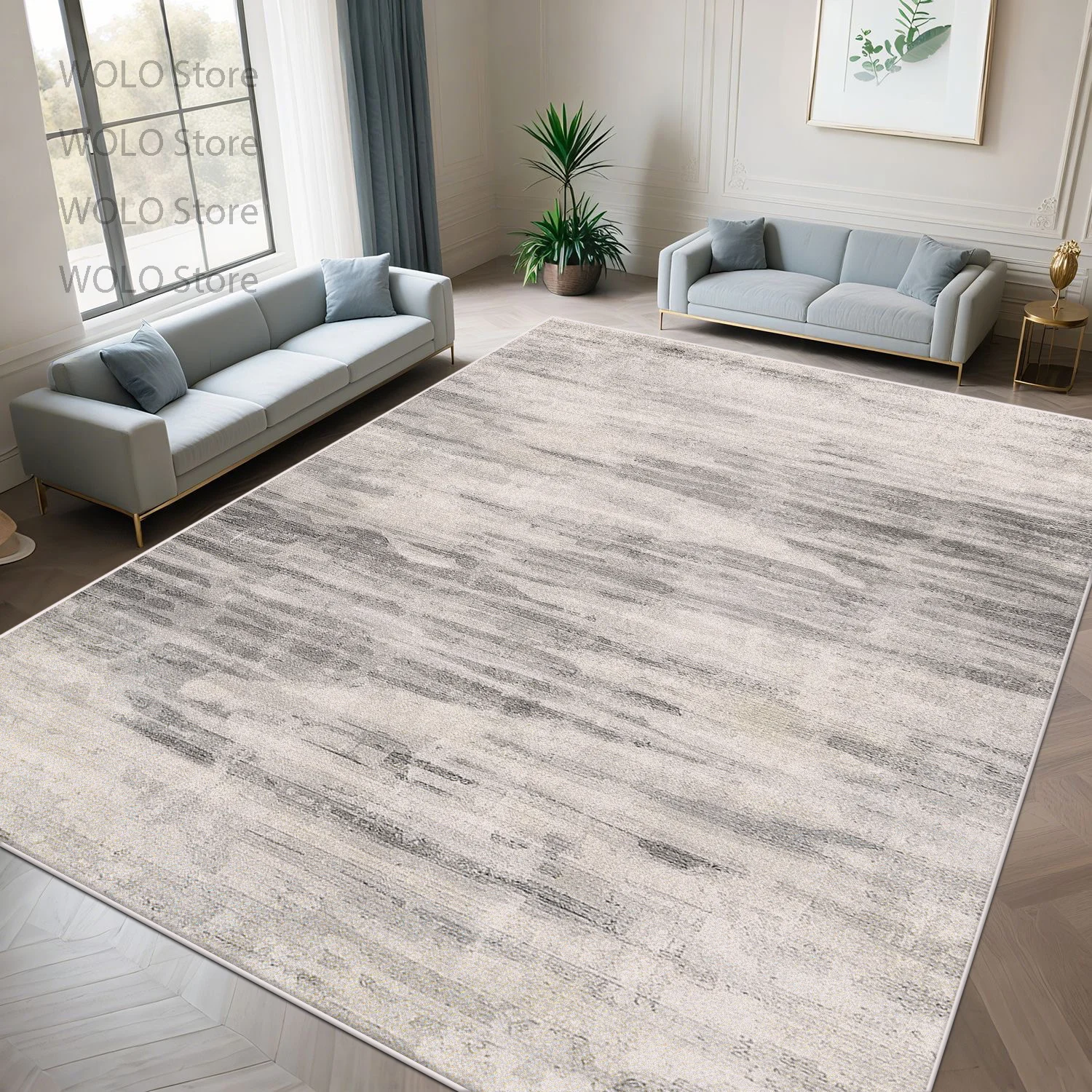 Commercial Dishwasher Table - Modern Grey Carpet Living Room Rug