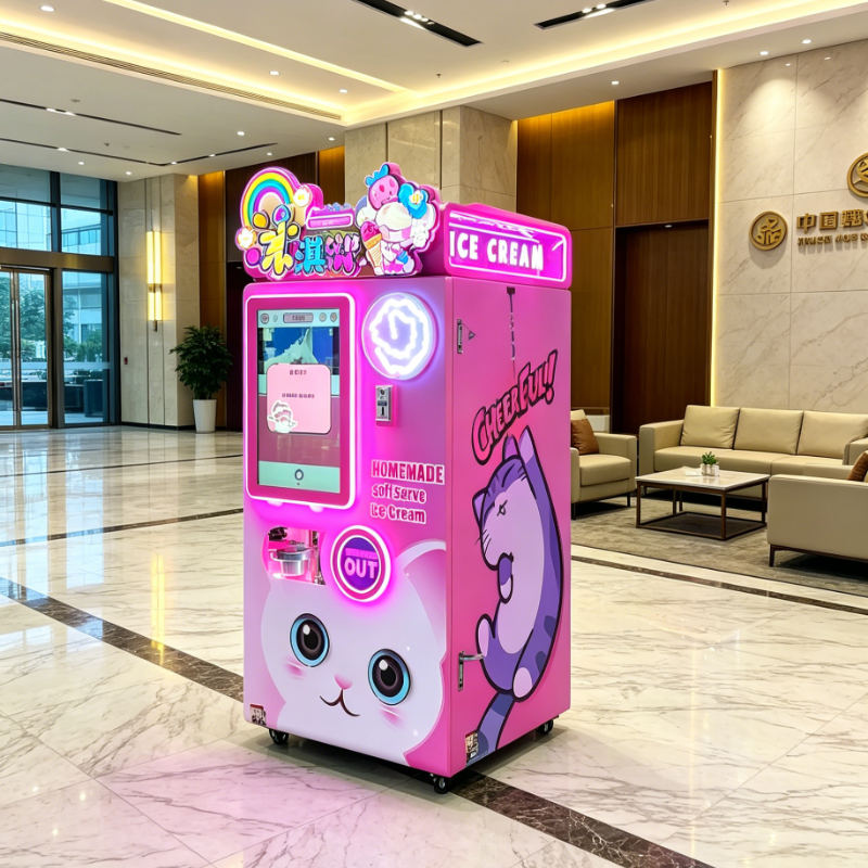 Soft Serve Ice Cream Machine - Customized Commercial Ice Cream Machine Single
