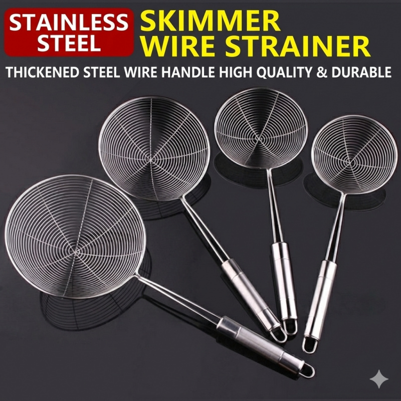 Commercial Kitchen Oil Filter - Oval Skimmer Stainless Steel Filter Mesh
