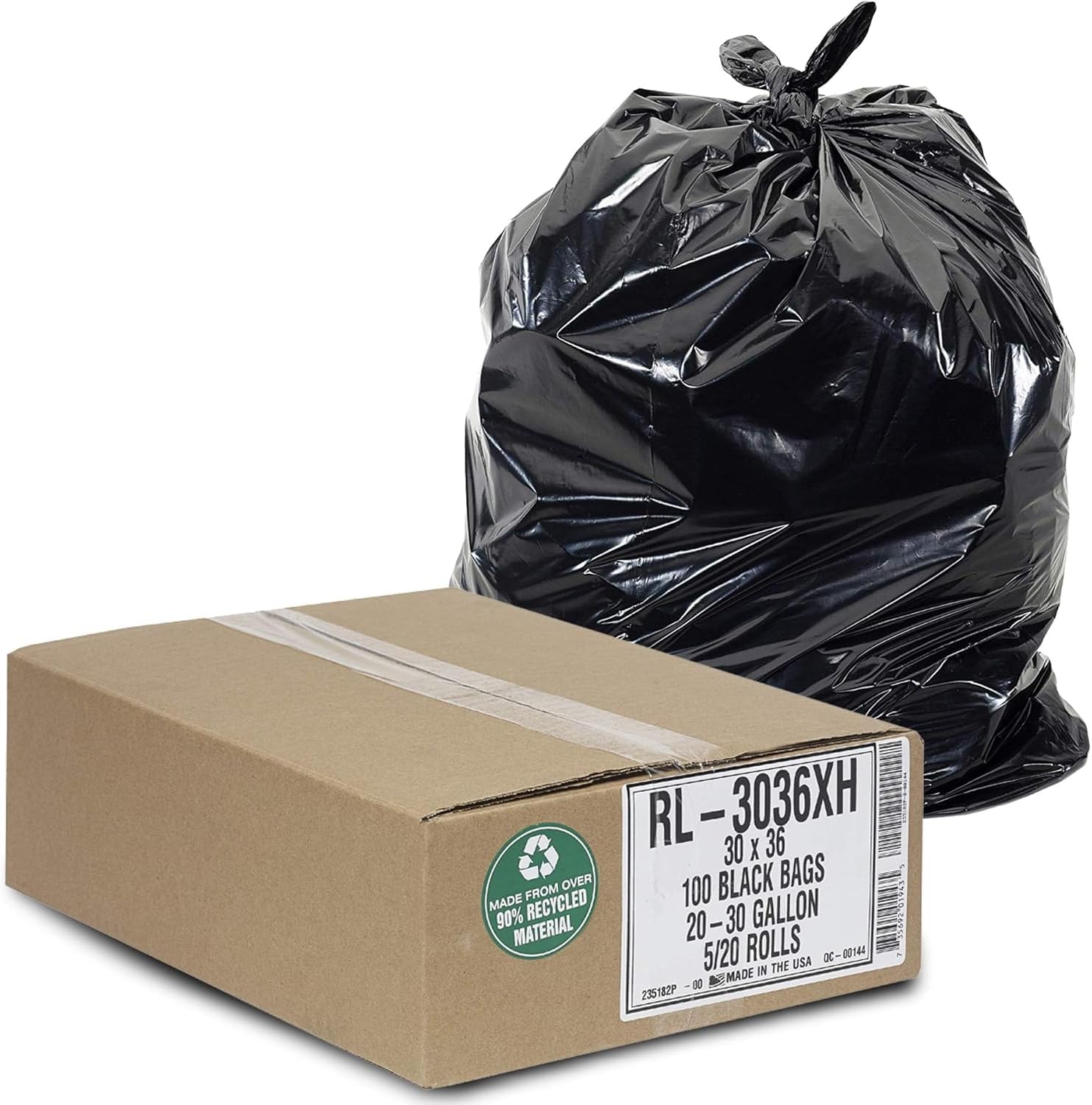 Commercial Kitchen Garbage Can - Heavy Duty 20-30 Gallon Trash Bags