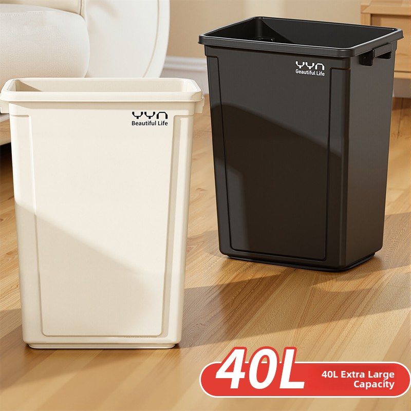 Commercial Kitchen Garbage Can - Large Capacity Square Garbage Can Home