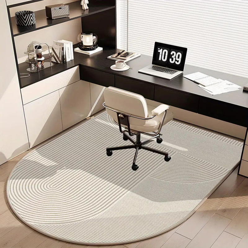 Commercial Dishwasher Table - VIKAMA Japanese-style Cream Arch-shaped Carpet Non-slip