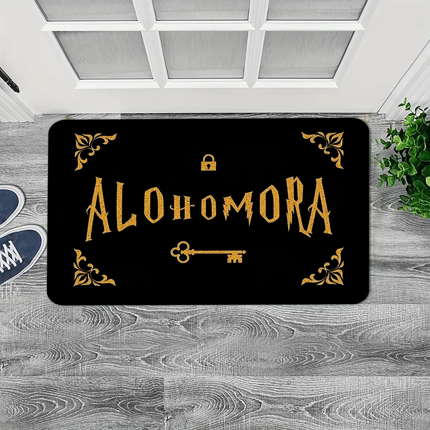 Kitchen Flooring Commercial - Alohomora Magic Key Welcome Mat Non