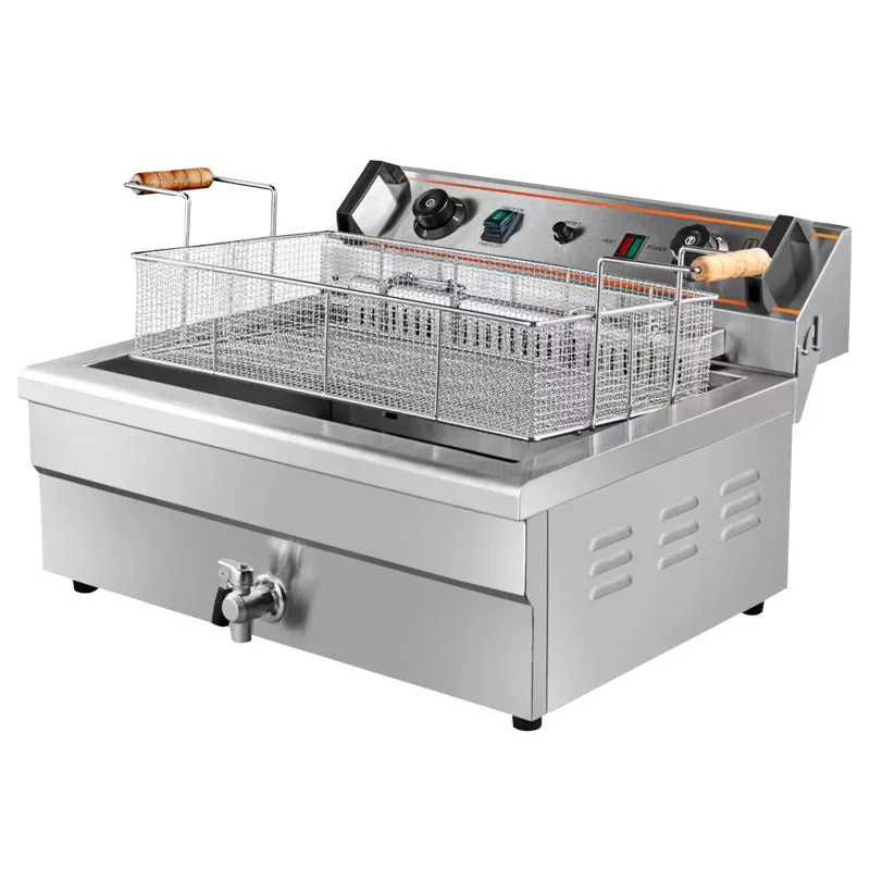 Induction Cooker Commercial - Large capacity commercial fryer 20 liters