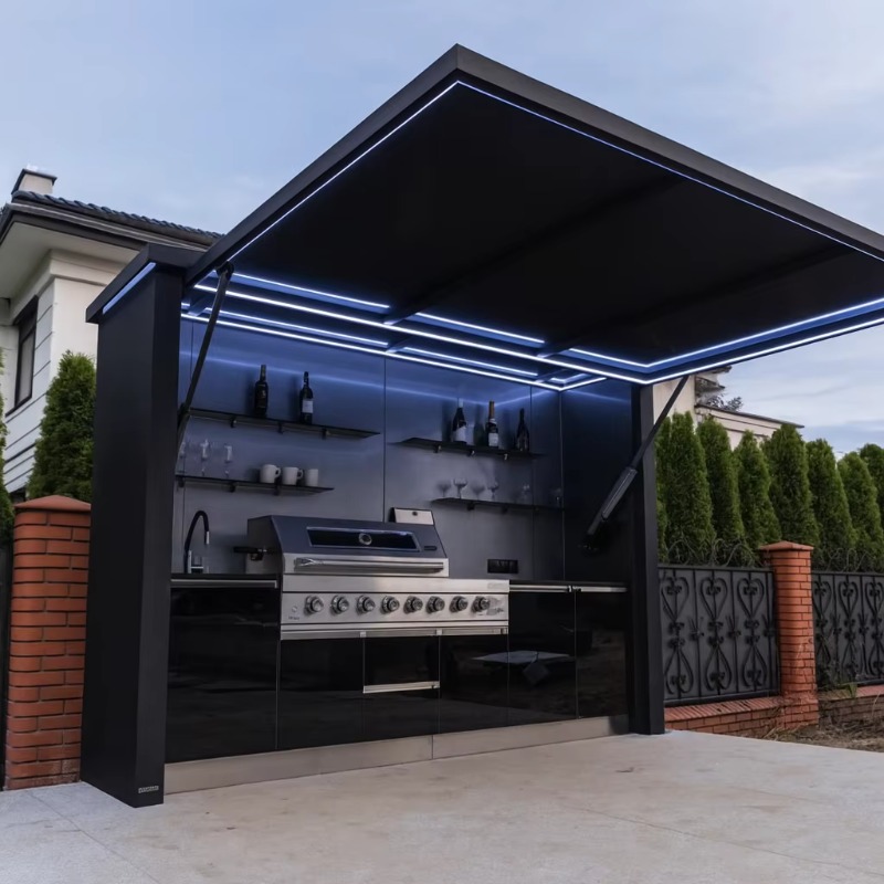 Customized Black/grey Garden/p - Teppanyaki Grill Table のレビューと価格