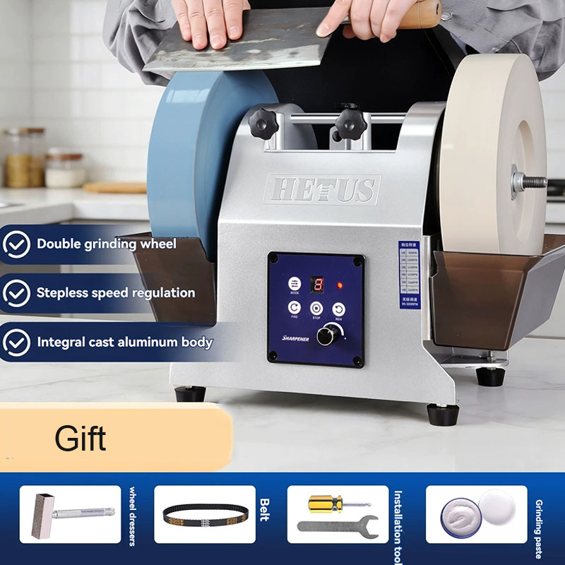 10 inch Dual Wheel Electric Kn - Commercial Kitchen Knife Sharpener のレビューと価格