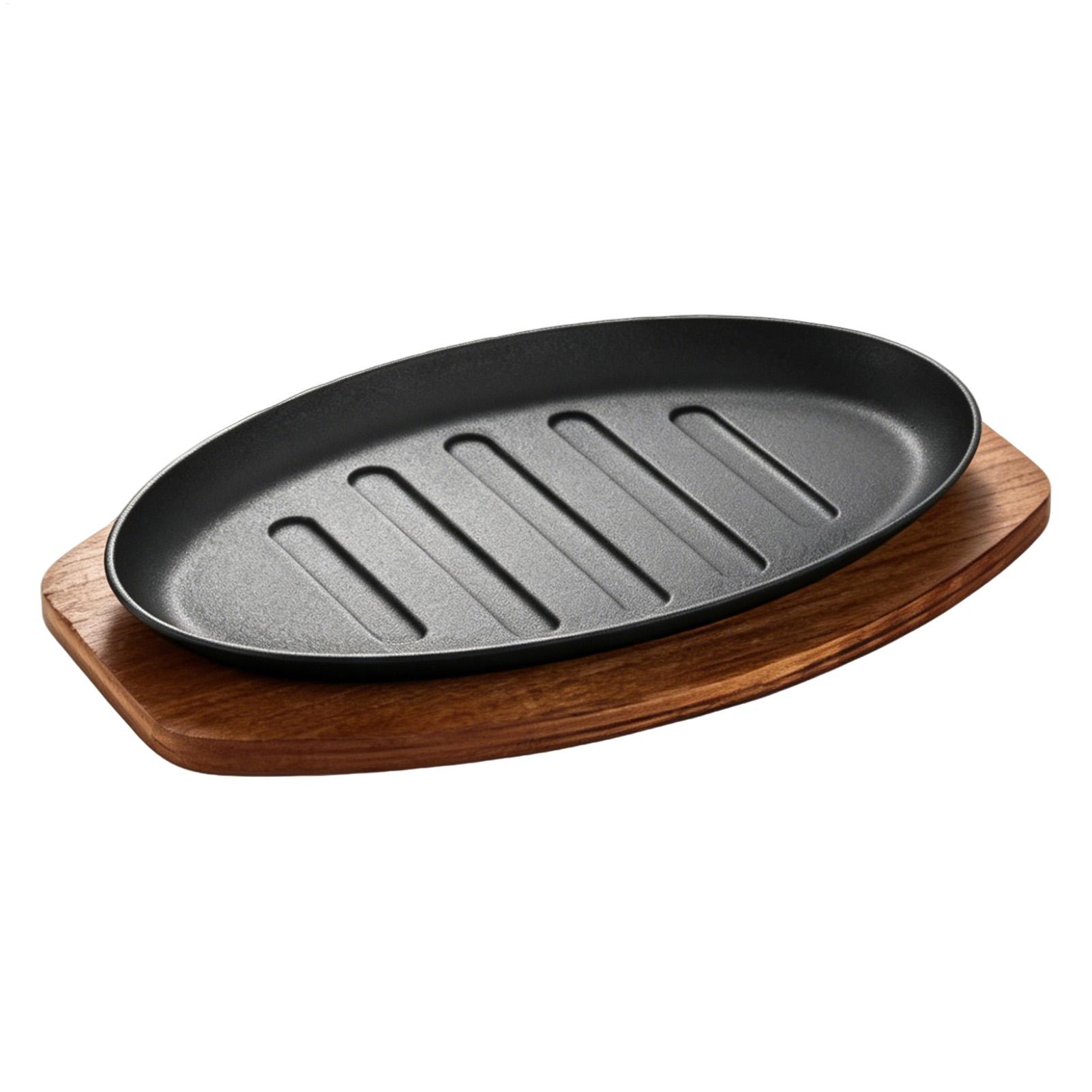 Cast Iron Oval  Shape Restaura - Teppanyaki Grill Table のレビューと価格