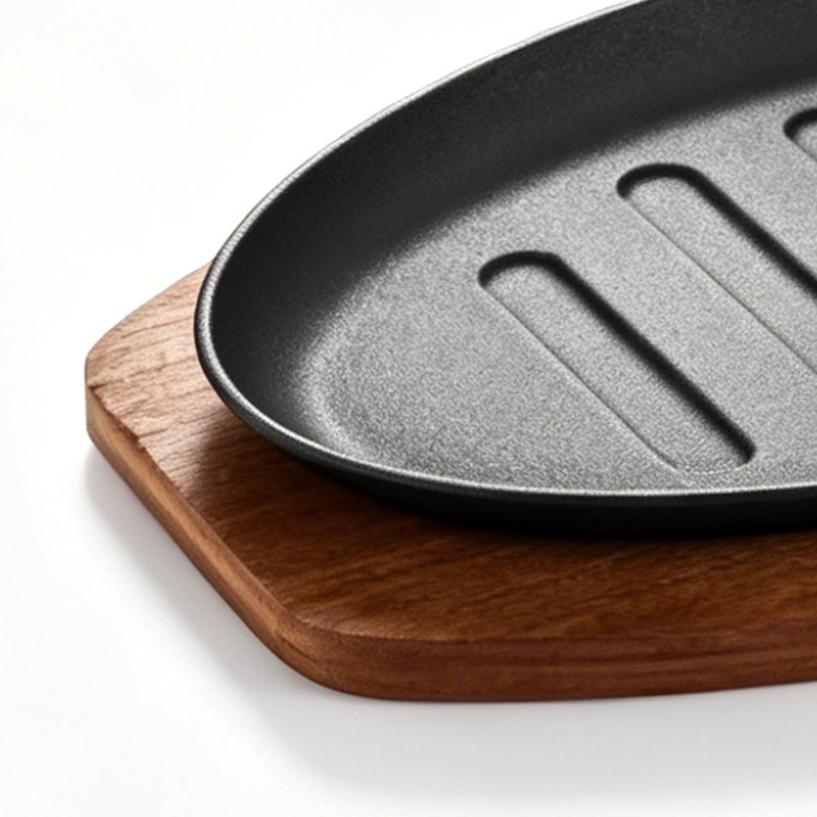 Cast Iron Oval  Shape Restaura - Teppanyaki Grill Table のレビューと価格