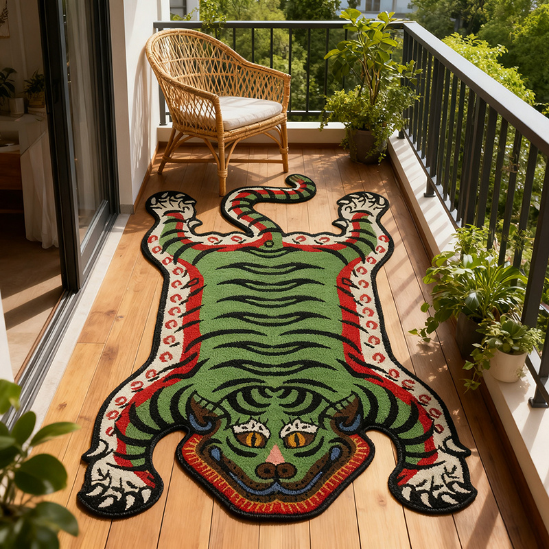 VIKAMA Tiger Pattern Rug Non-s - Commercial Dishwasher Table のレビューと価格