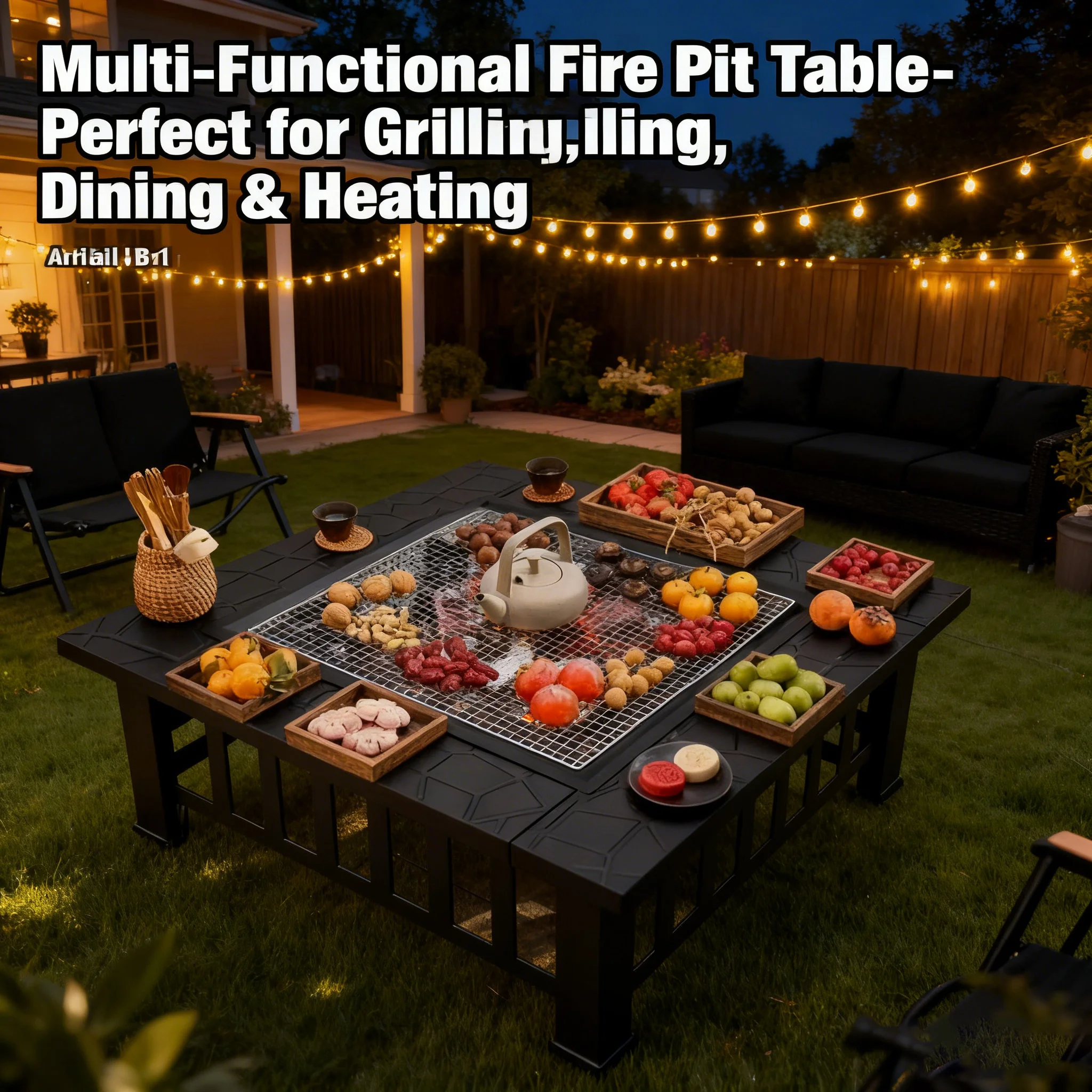 Outdoor Stove Complete Set for - Teppanyaki Grill Table のレビューと価格
