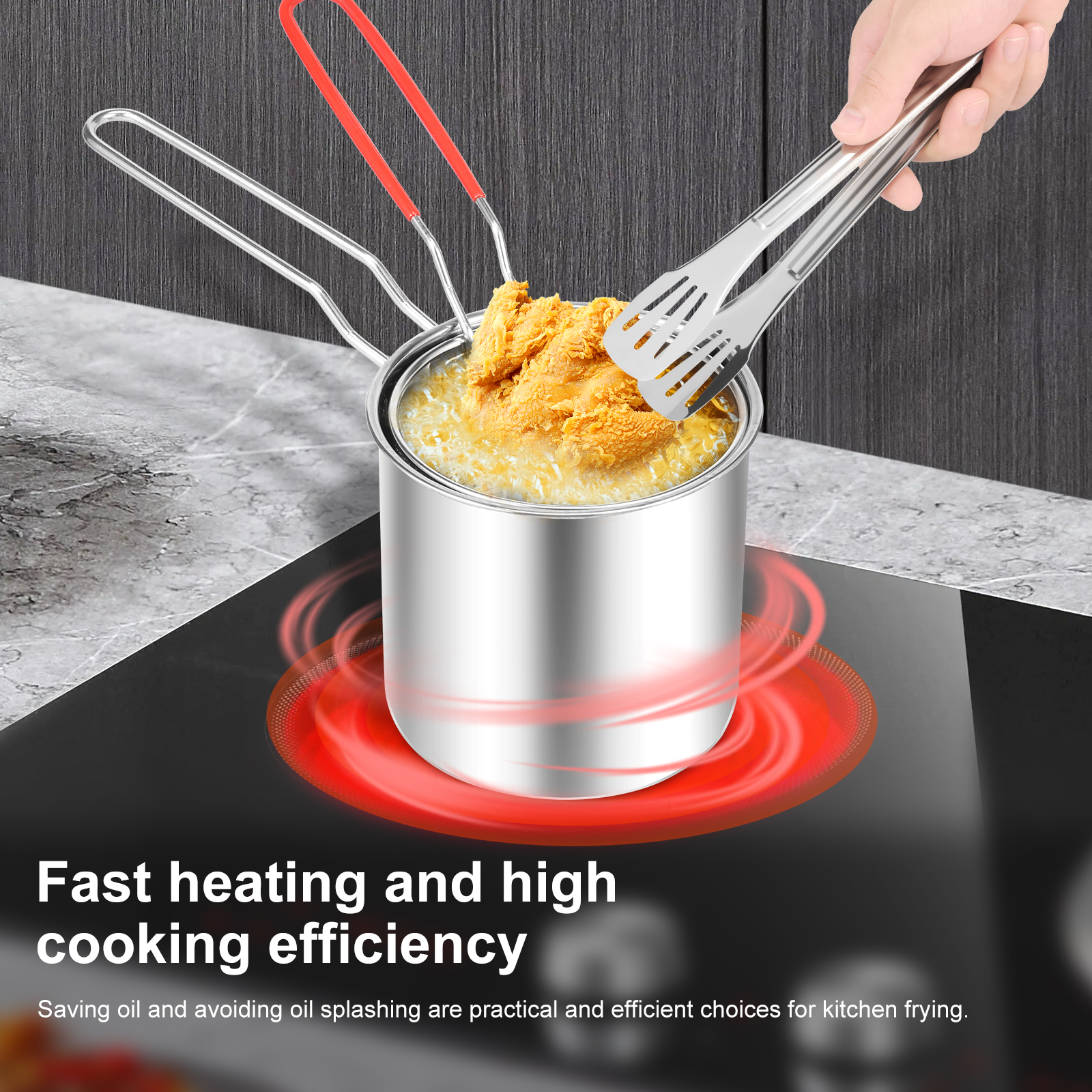 Deep Fryer Pots Stainless Stee - Commercial Kitchen Appliances のレビューと価格