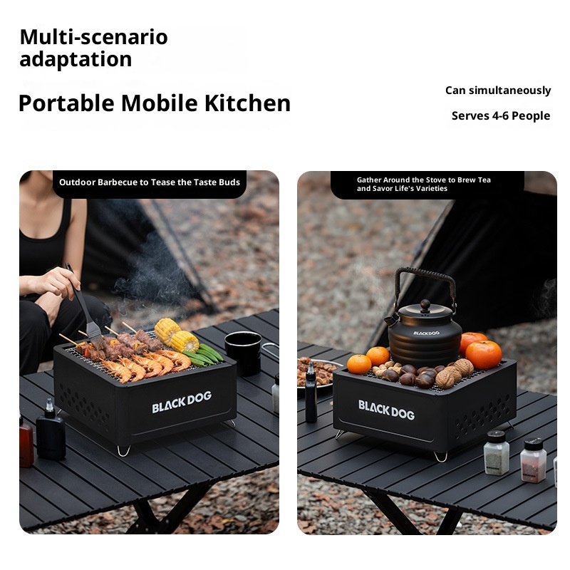 BLACK DOG Outdoor tabletop gri - Teppanyaki Grill Table のレビューと価格