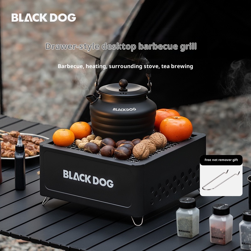 BLACK DOG Outdoor tabletop gri - Teppanyaki Grill Table のレビューと価格