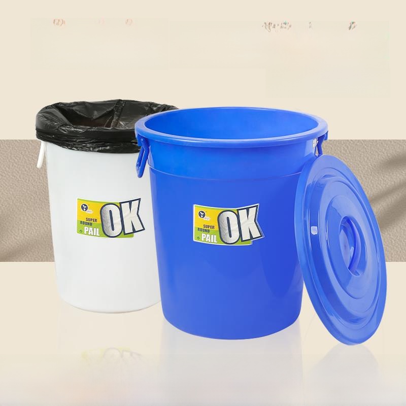 Large Capaci round Kitchen Tra - Commercial Kitchen Garbage Can のレビューと価格