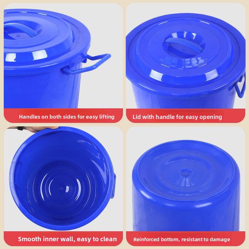 Large Capaci round Kitchen Tra - Commercial Kitchen Garbage Can のレビューと価格