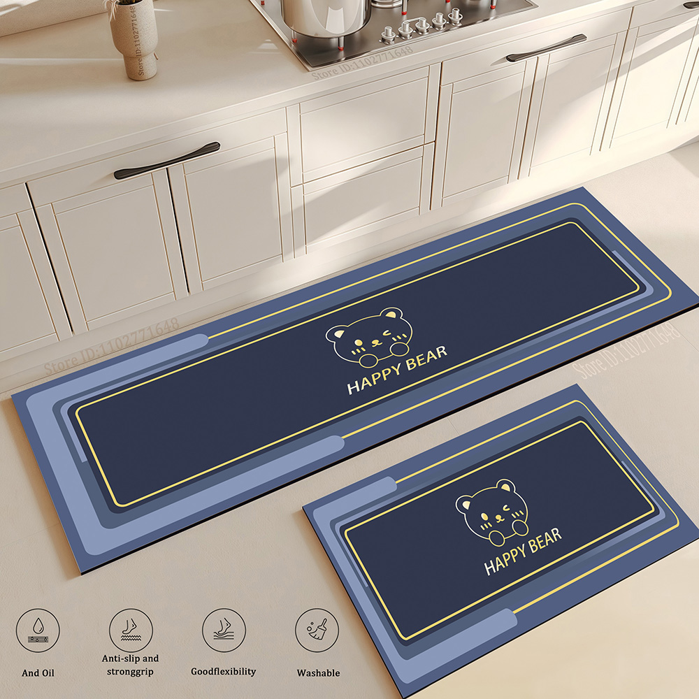 Flower Kitchen Mat Anti-Fatigu - Kitchen Flooring Commercial のレビューと価格