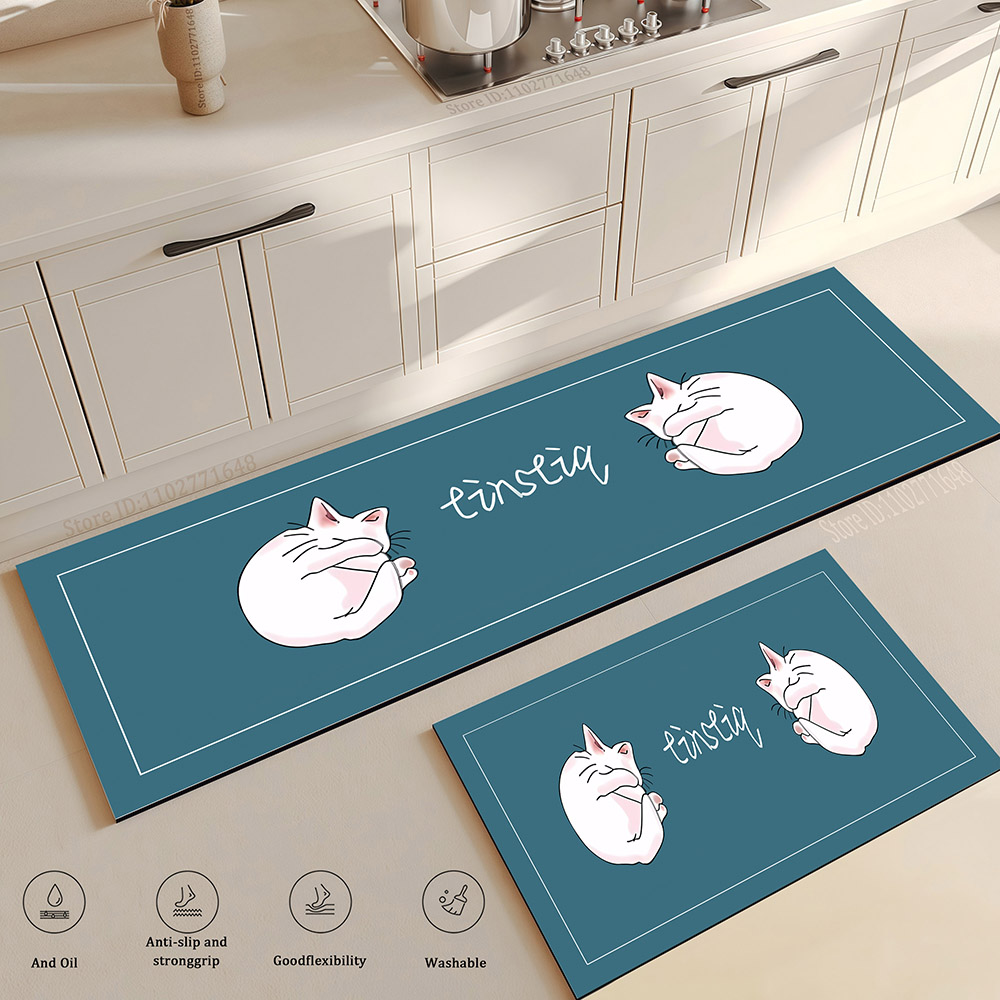 Flower Kitchen Mat Anti-Fatigu - Kitchen Flooring Commercial のレビューと価格