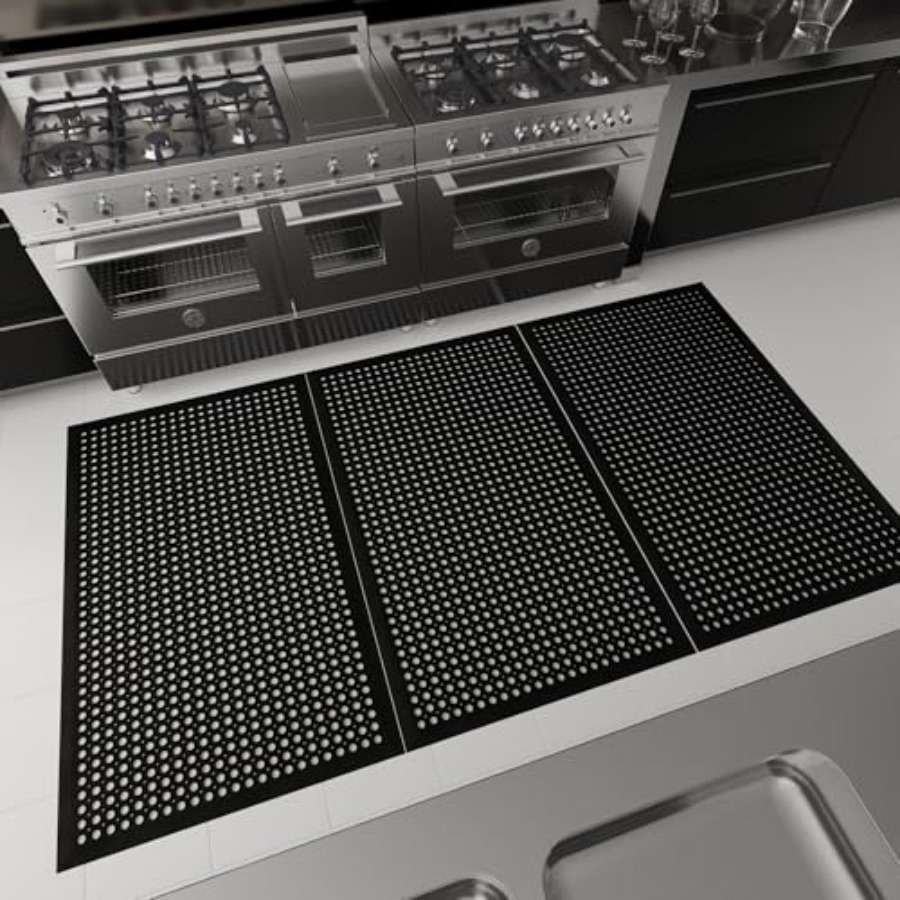 Heavy Duty Rubber Floor Non-Sl - Kitchen Flooring Commercial のレビューと価格
