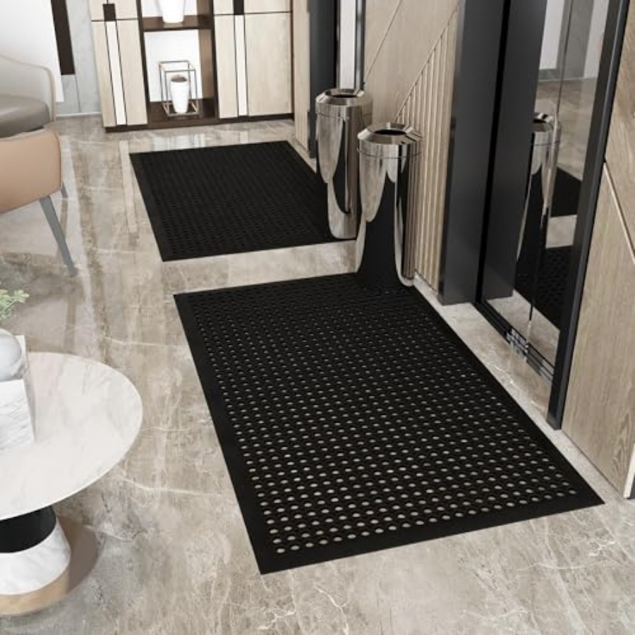 Heavy Duty Rubber Floor Non-Sl - Kitchen Flooring Commercial のレビューと価格