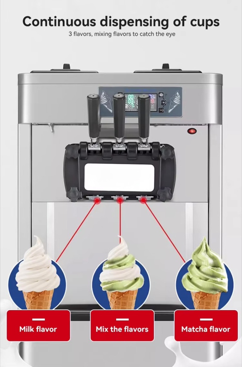 Professional Commercial Automa - Soft Serve Ice Cream Machine のレビューと価格