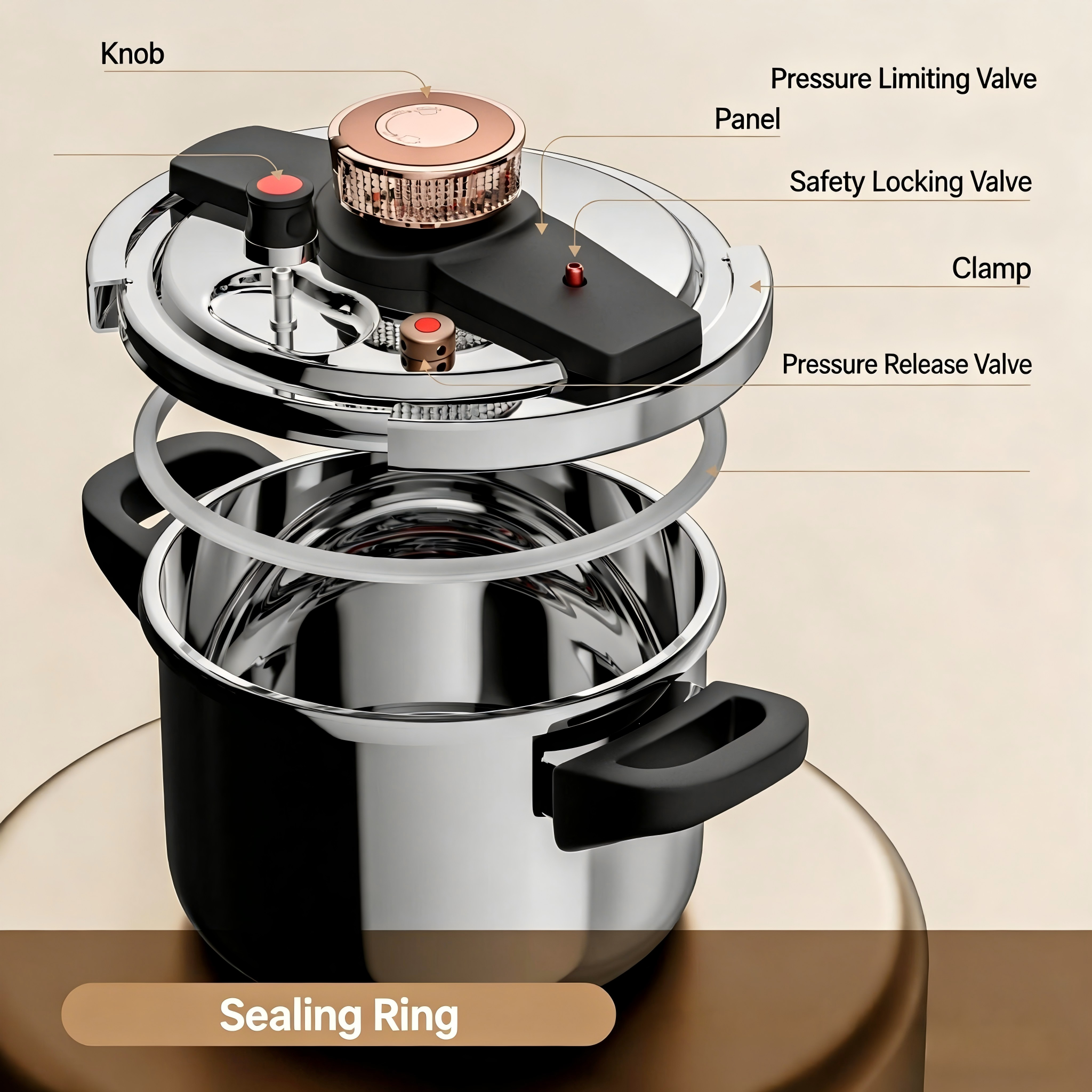 80KPA Pressure Cooker 304 Stai - Induction Cooker Commercial のレビューと価格