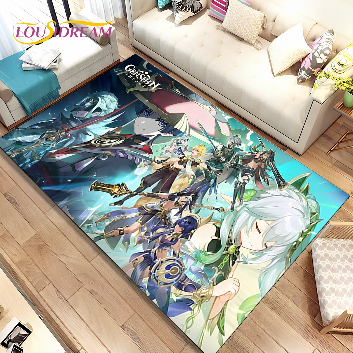 Genshin Impact Cartoon Game Ar - Kitchen Flooring Commercial のレビューと価格