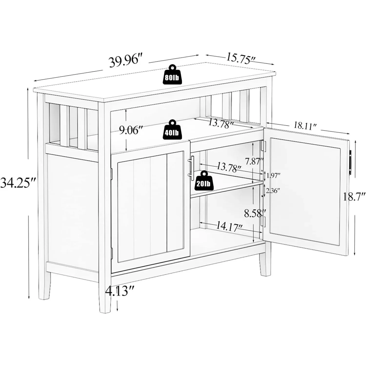 Buffet Cabinet with Storage Ki - Commercial Kitchen Quotes のレビューと価格