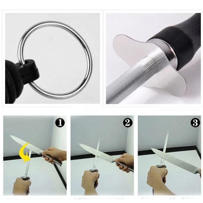 Knife Sharpener Rod - Diamond  - Commercial Kitchen Knife Sharpener のレビューと価格