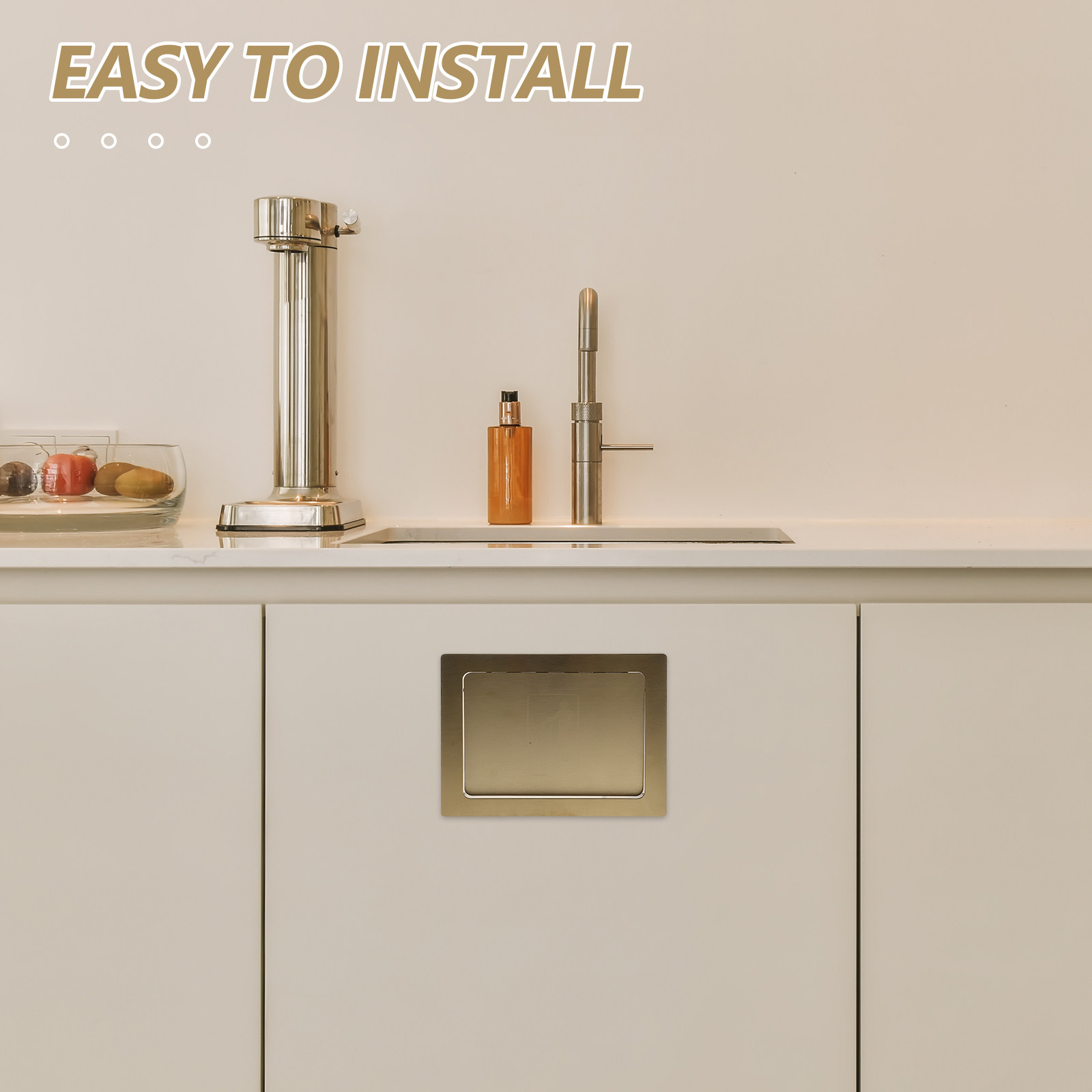 Embedded Stainless Steel Garba - Commercial Kitchen Garbage Can のレビューと価格