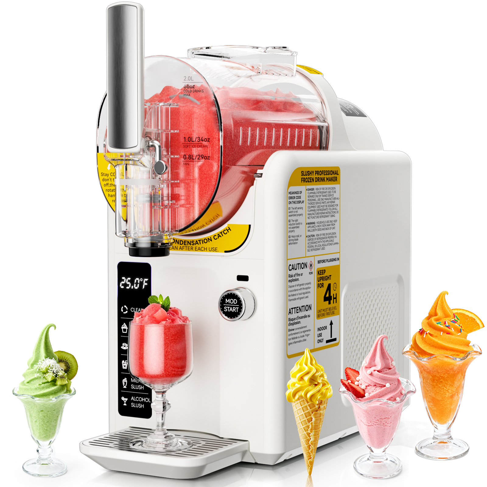 Ice Cream Machine Frozen Drink - Soft Serve Ice Cream Machine のレビューと価格
