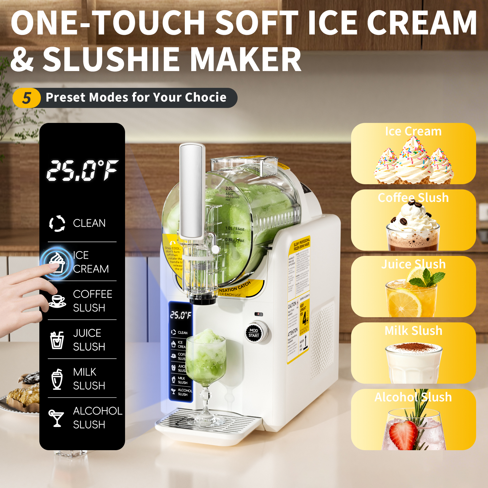 Ice Cream Machine Frozen Drink - Soft Serve Ice Cream Machine のレビューと価格