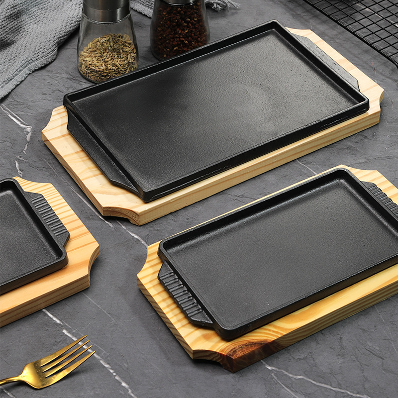 Cast Iron Rectangle Shape Rest - Teppanyaki Grill Table のレビューと価格
