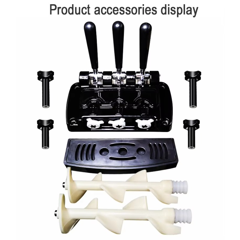 Customized 3 Flavors 20-28 L/H - Soft Serve Ice Cream Machine のレビューと価格