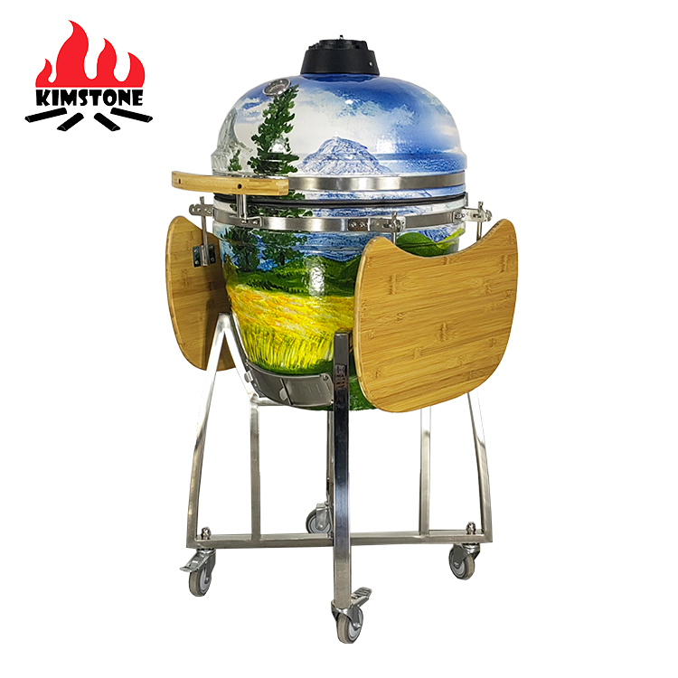 KIMSTONE Kamado BQQ Smoker  Ha - Teppanyaki Grill Table のレビューと価格