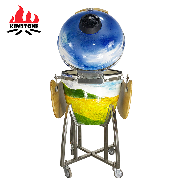 KIMSTONE Kamado BQQ Smoker  Ha - Teppanyaki Grill Table のレビューと価格