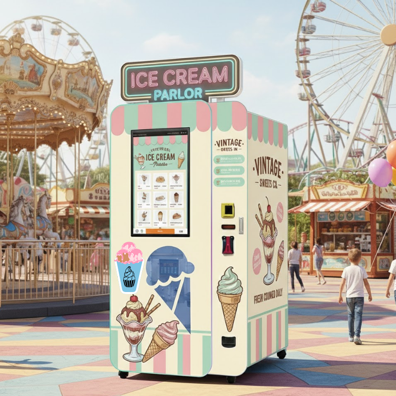 Customized Soft Ice Cream Vend - Soft Serve Ice Cream Machine のレビューと価格