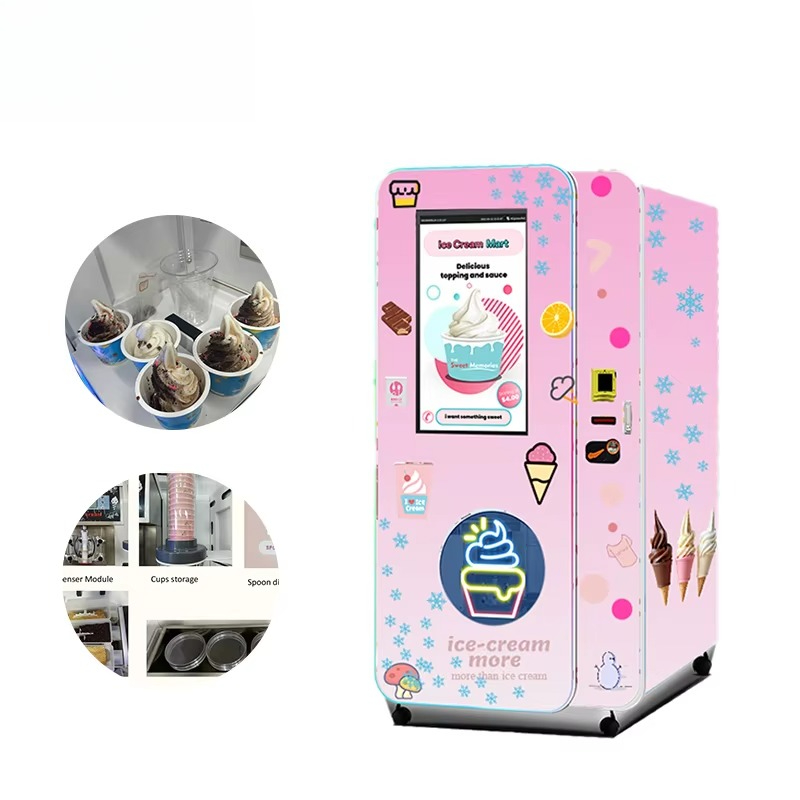Customized Soft Ice Cream Vend - Soft Serve Ice Cream Machine のレビューと価格