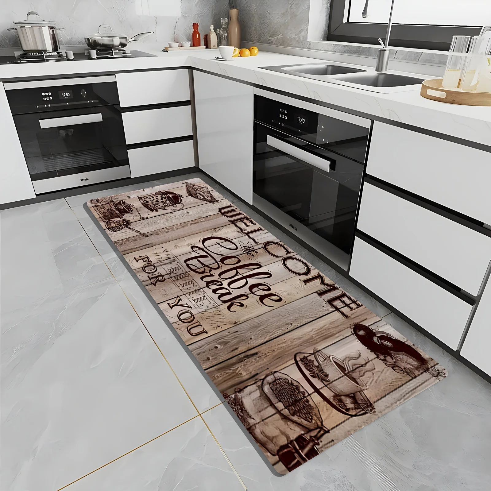 Vintage Coffee Quote Print Kit - Commercial Kitchen Quotes のレビューと価格