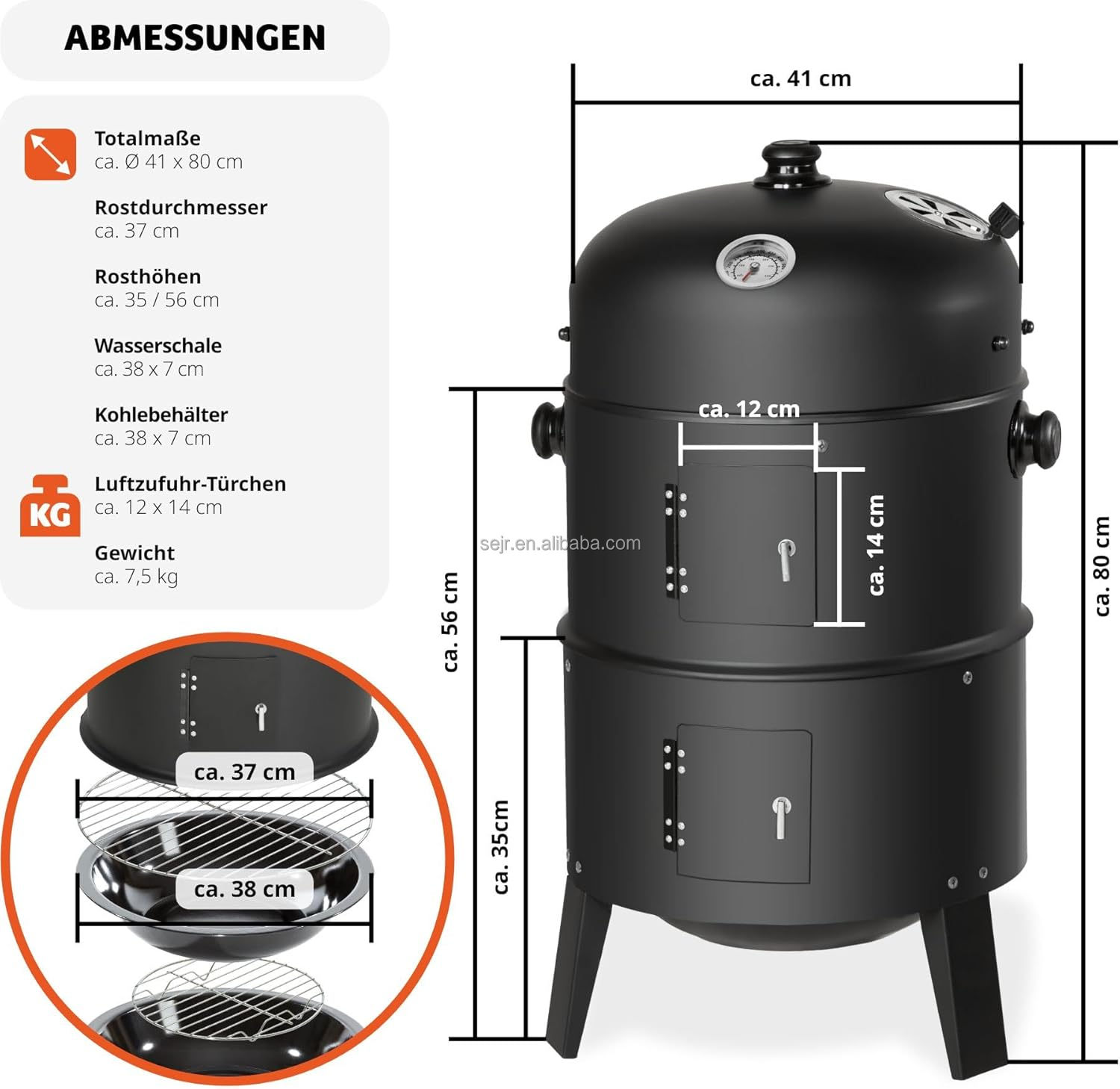 3 in 1 Outdoor BBQ Charcoal Gr - Teppanyaki Grill Table のレビューと価格