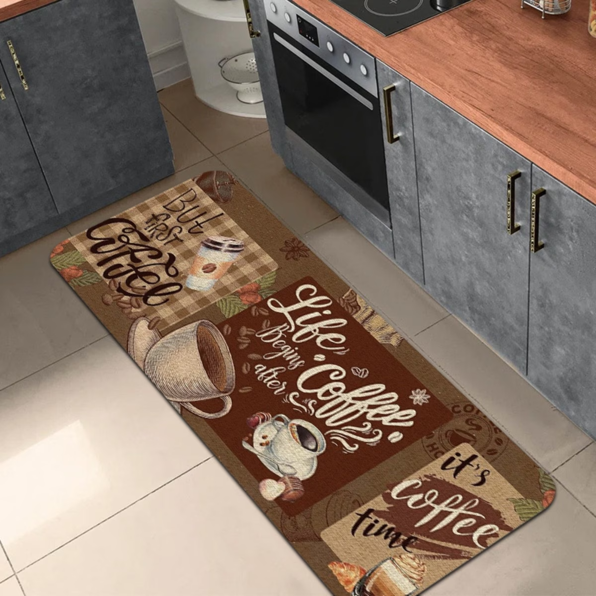 Coffee Themed Kitchen Runner R - Commercial Kitchen Quotes のレビューと価格