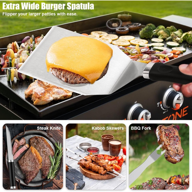 Griddle Accessories Kit,Profes - Teppanyaki Grill Table のレビューと価格