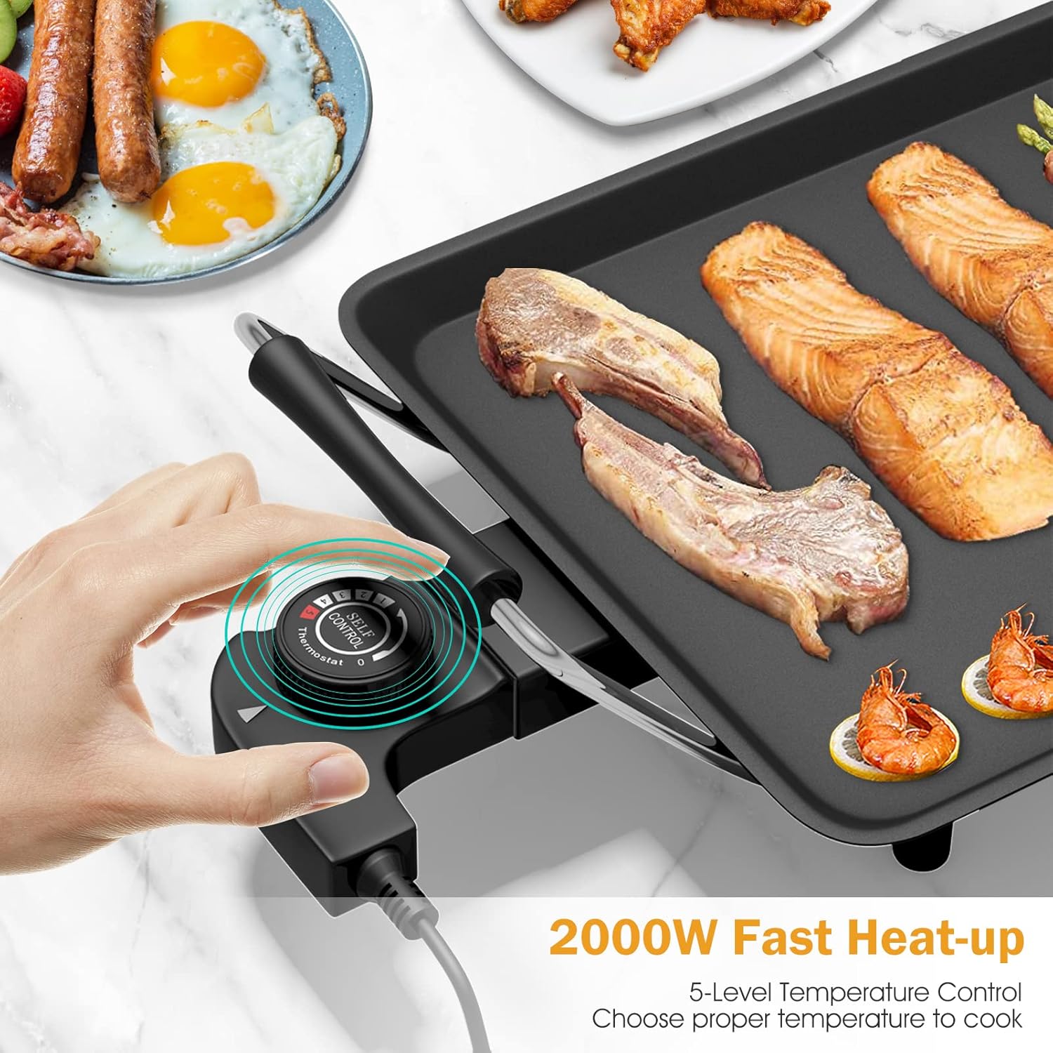 Electric Griddle 35 Inch - 200 - Teppanyaki Grill Table のレビューと価格