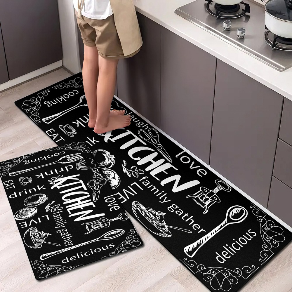 2PC Kitchen Life Quote Carpet  - Commercial Kitchen Quotes のレビューと価格