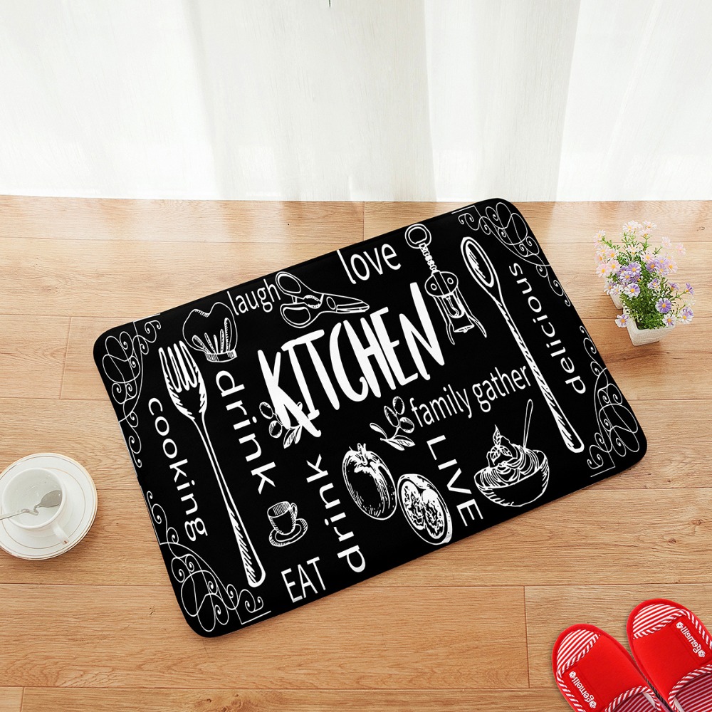 2PC Kitchen Life Quote Carpet  - Commercial Kitchen Quotes のレビューと価格