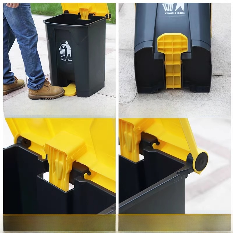 Large Capaci Foot Pedal Tra Ca - Commercial Kitchen Garbage Can のレビューと価格