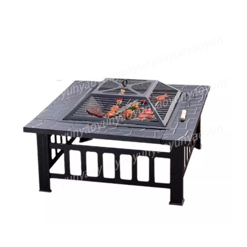Outdoor Patio Tea Stove Heatin - Teppanyaki Grill Table のレビューと価格