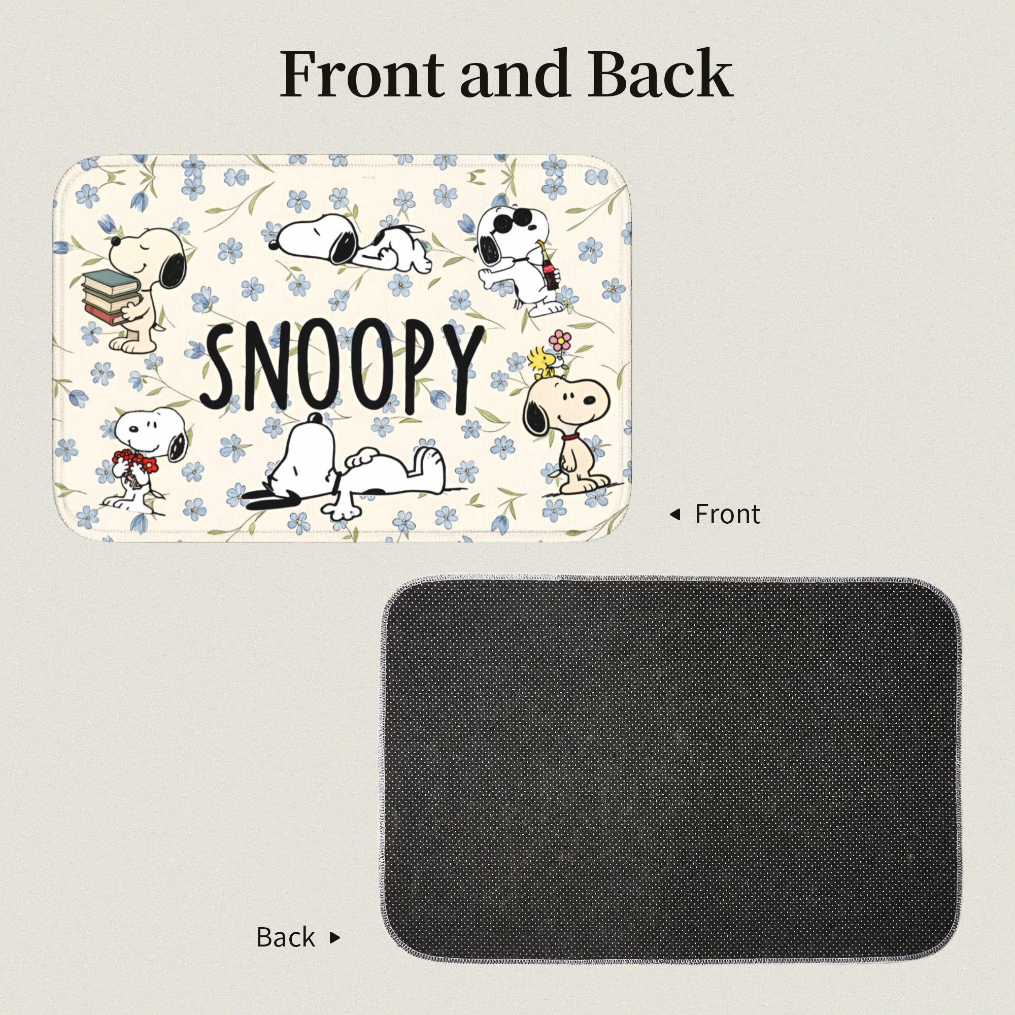 Custom Cute Cartoon S-Snoopys  - Kitchen Flooring Commercial のレビューと価格