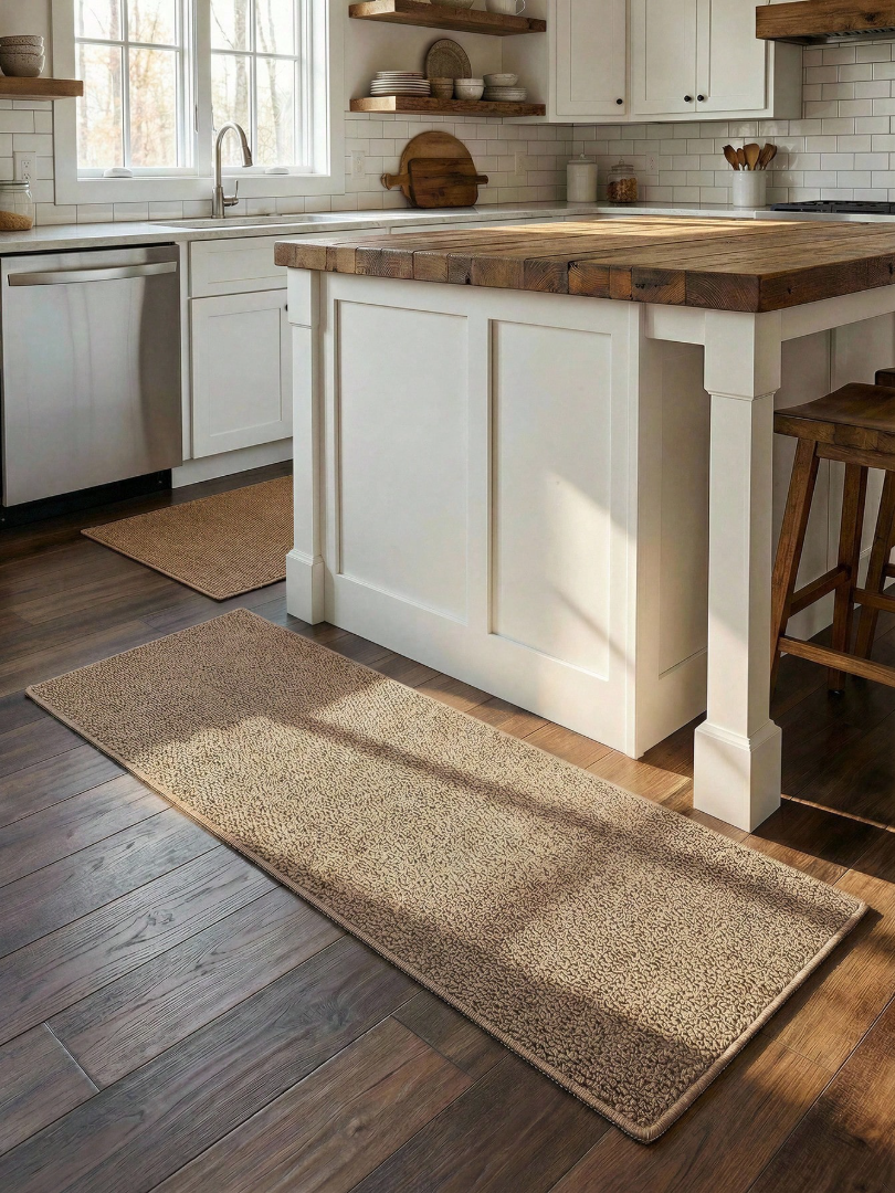 Washable Non-slip Kitchen Rug  - Kitchen Flooring Commercial のレビューと価格